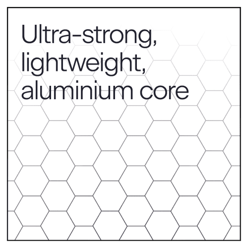 Ultra-strong, lightweight aluminium core